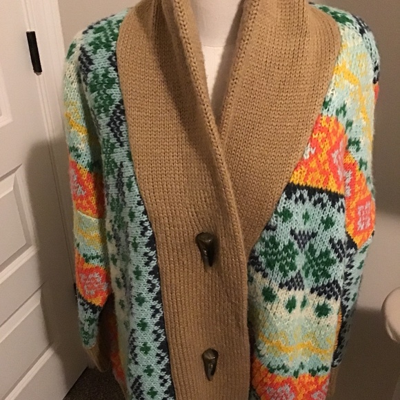 🔥🔥SALE! VERY RARE, ANTHROPOLOGIE, SIZE M/L GREAT CONDITION, WOOL CARDIGAN, 👍 - Picture 13 of 16